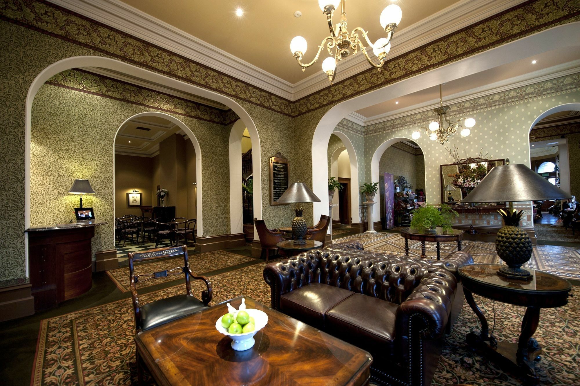 Craig'S Royal Hotel Μπάλαρατ Εξωτερικό φωτογραφία The lobby of the hotel